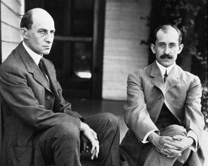 images of Orrville and Wilbur Wright